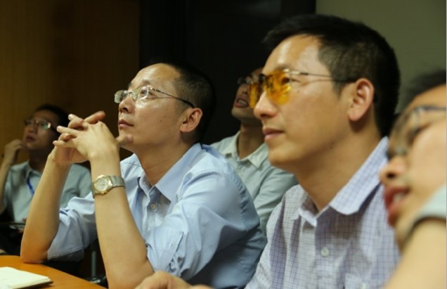 看他們專注的模樣